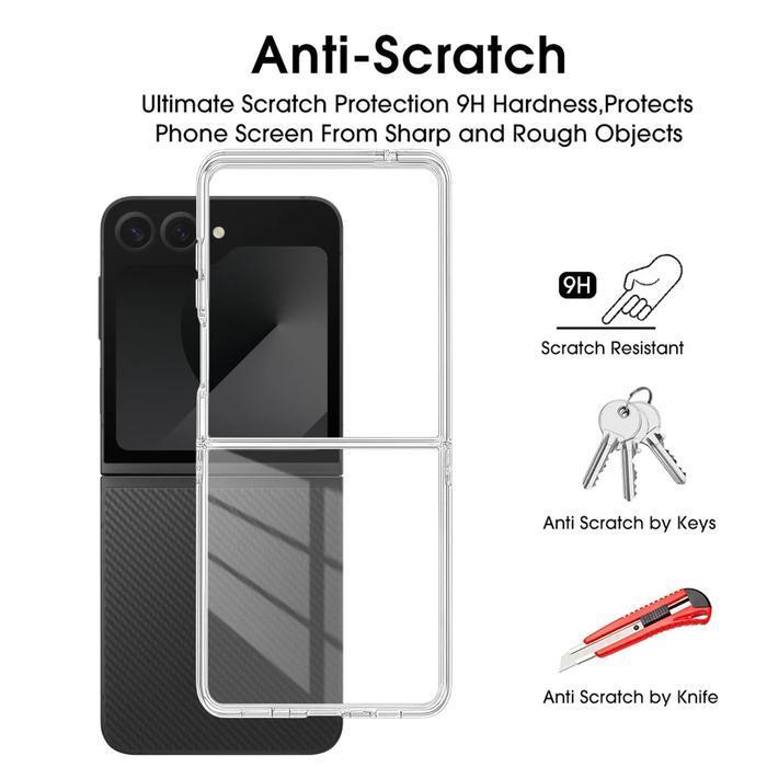 Case For Samsung Z Flip 7 6 5 4 3 5G Softcase Clear Magnetic Magsafe Casing Case Hp Promo
