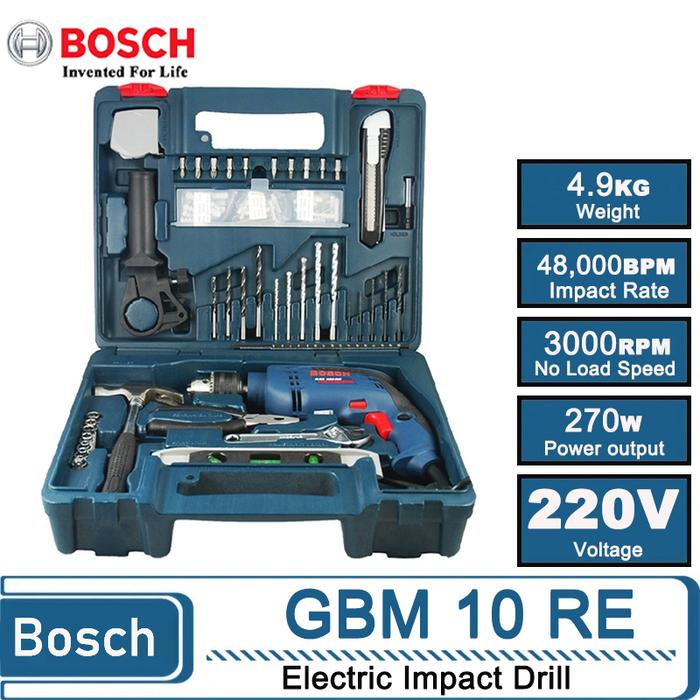 Bosch GSB600RE Impact Drill Multi-function Hand Drill Tool Kit Electric Tool Household Set Small Ele