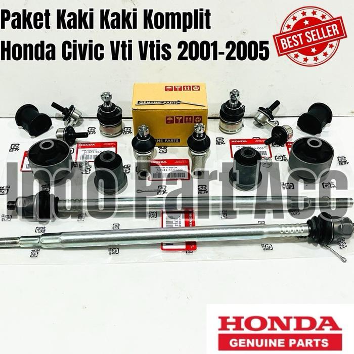 Bushing Civic / Ball Joint Civic / Tierod Civic / Long Tierod Civic / Link Stabil Civic Es Century