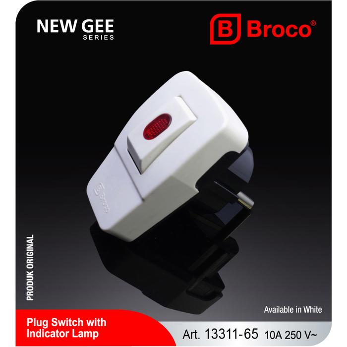 Broco Steker Saklar Lampu on off 13311
