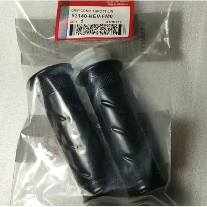 handgrip hand grip karet stang kanan kiri set selongsong gas Supra x 100 Supra x 125 karisma kharism