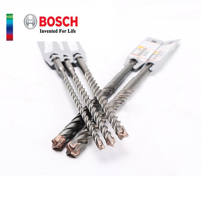 Bosch Round Shank Electric Hammer Drill Bit Four-Blade Lengthened