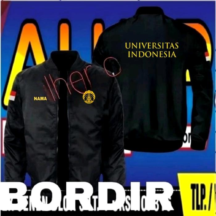 jaket bordir bisa satuan bisa request nama gratis tanpa biaya tambahan jaket universitas Trisakti Ja