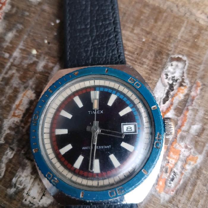 jam TIMEX diver manual vintage