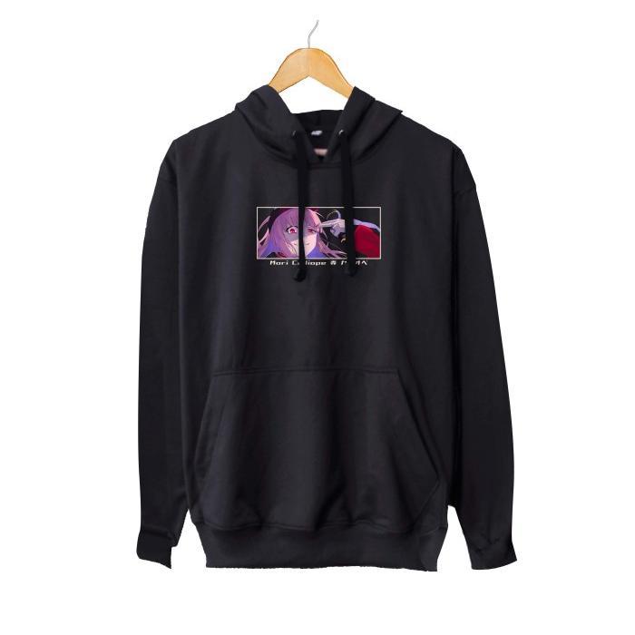 Jaket hoodie infinite vtuber MORI CALLIOPE MISS MORI - HOLOLIVE ENG - Hitam, M