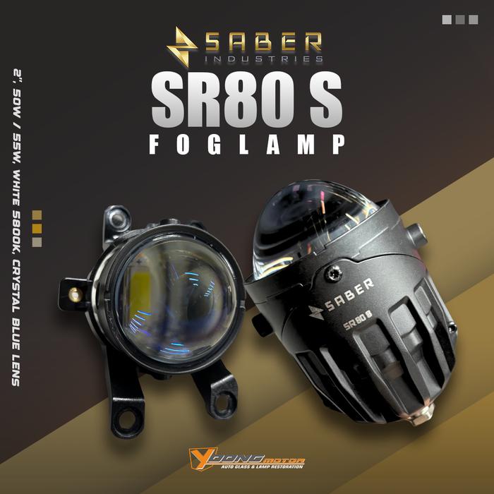 FOGLAMP PROJECTOR BI-LED 2INCH SABER SR80S