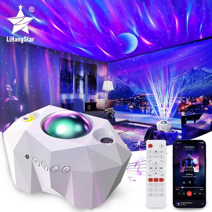 LED Arctic Starlight Projector Bluetooth Music Speaker Aurora