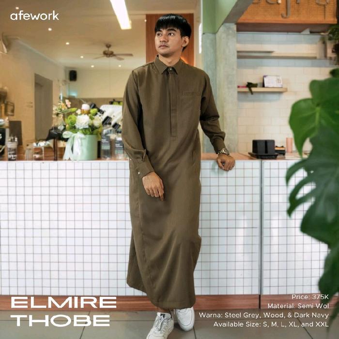 ELMIR TOBE by Afework Gamis Cowok Muslim Pria Dewasa Remaja