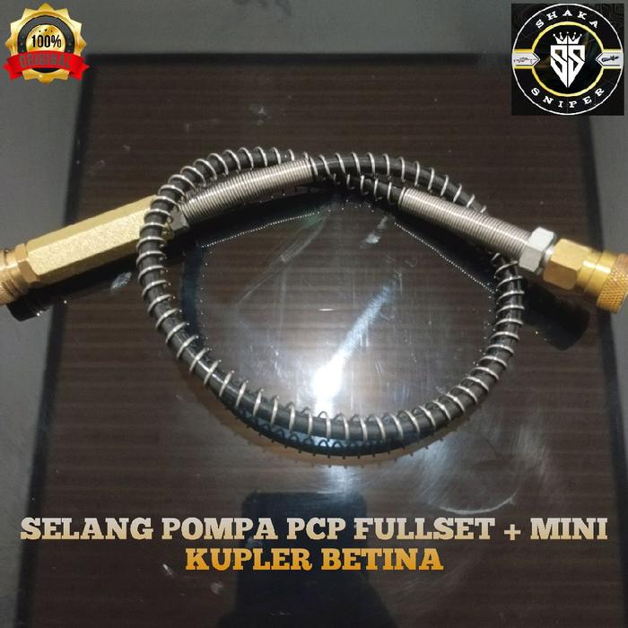SELANG POMPA PCP fullset + mini kupler betina