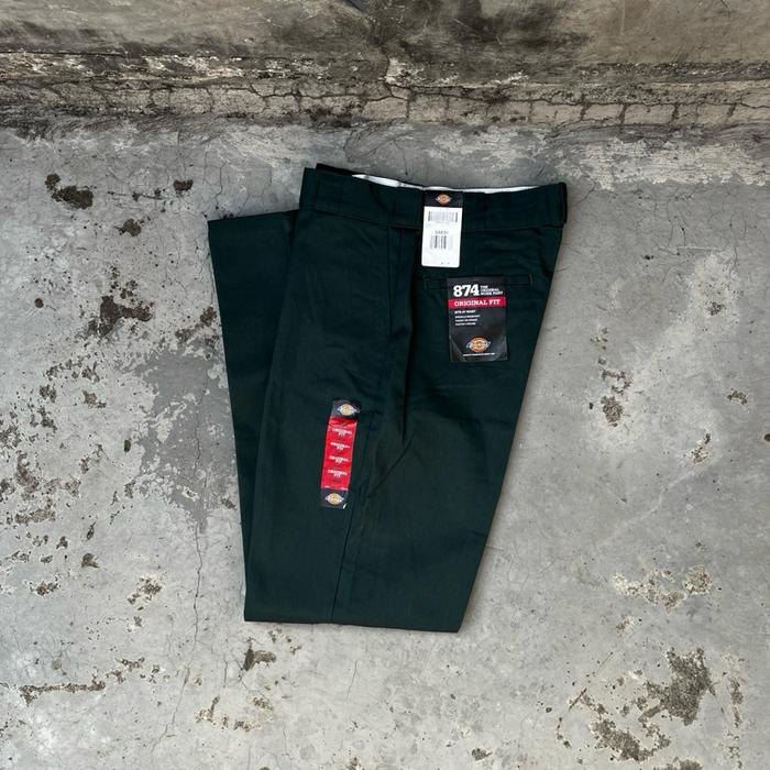 DICKIES 874 GREEN HUNTER 34x34
