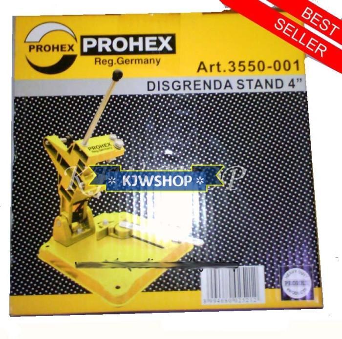 Stand Gerinda Dudukan Mesin Disgrenda Stand 4 inch Set Grinder PROHEX