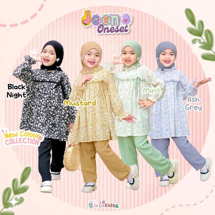 BESTSELLER (ONESET JEENA) | SETELAN ANAK PEREMPUAN | BAJU ANAK