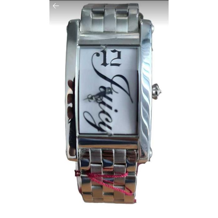 Juicy Couture Jam Tangan Wanita 1900283 - Stainless Steel Quartz Analog Watch dengan Tali Stainless 
