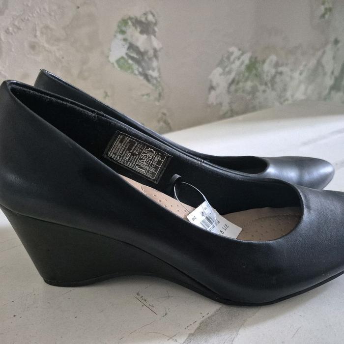 preloved sepatu wanita payless heels comfort plus size 39