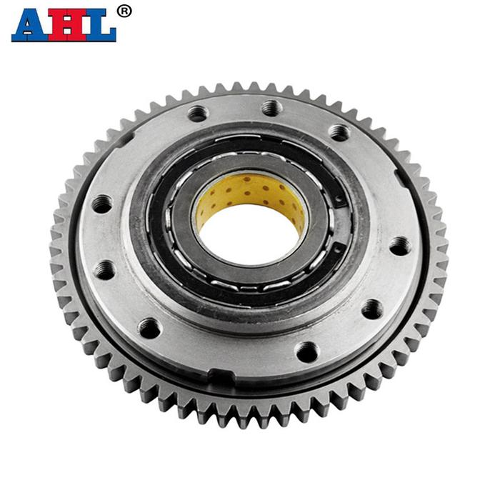 Motorcycle One Way Bearing Starter Clutch Gear & Flywheel Assy For