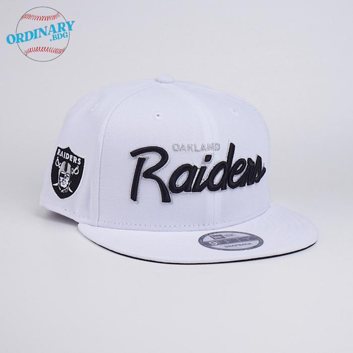 Topi New Era Original Oakland Raiders Script