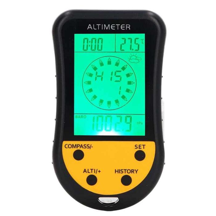 Digital Altimeter Thermometer Digital Altimeter Portable for Outdoor