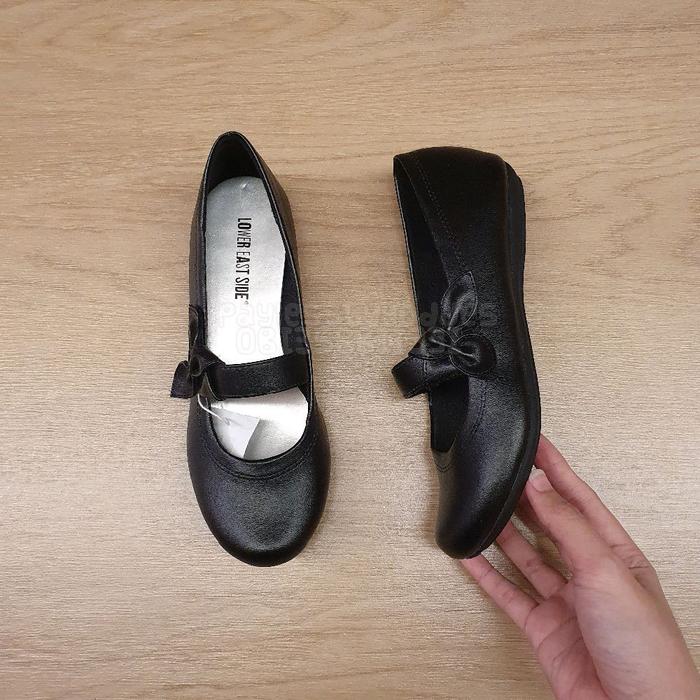 Jastip - Payless by Goddes Flatshoes Kerja Sekolah Lower East Side Wanita Flat Shoes Hitam Black