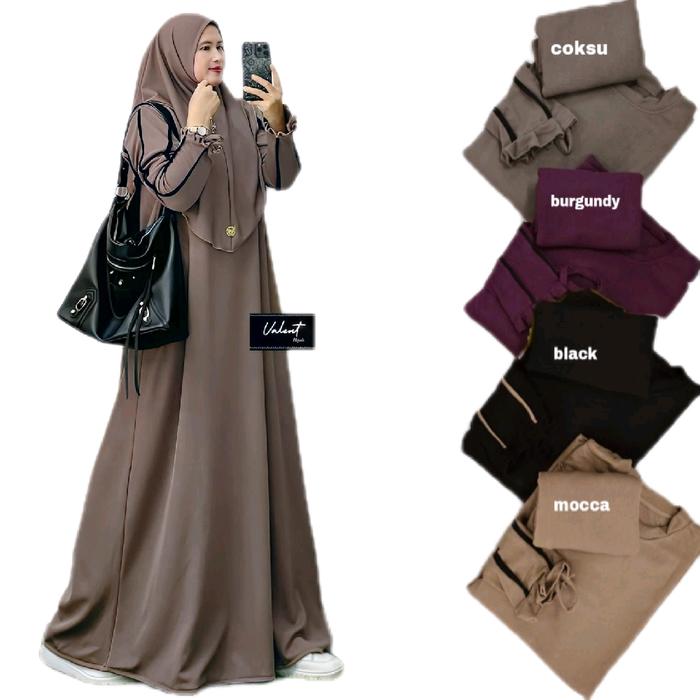 Rahma set Hijab Gamis Wanita