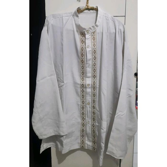 Preloved - Baju koko putih pria