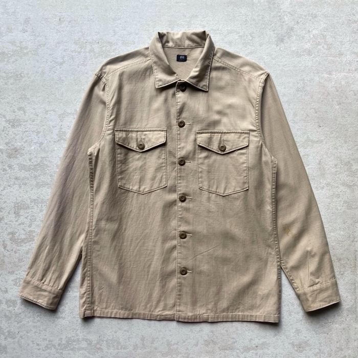 Uniqlo OG 107 Khakis Shirt Cotton Sateen