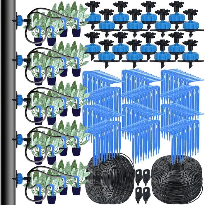 Garden Automatic Watering System Drip Irrigation 4-Way 3/5mm 2-Way