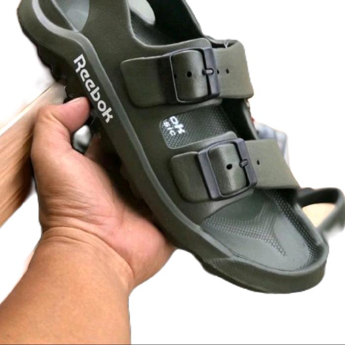 Reebok Sepatu Sandal Gunung Karet Pria Ukuran Jumbo 40-46 Sendal Outdoor Karet Pria Ukuran Besar Jum