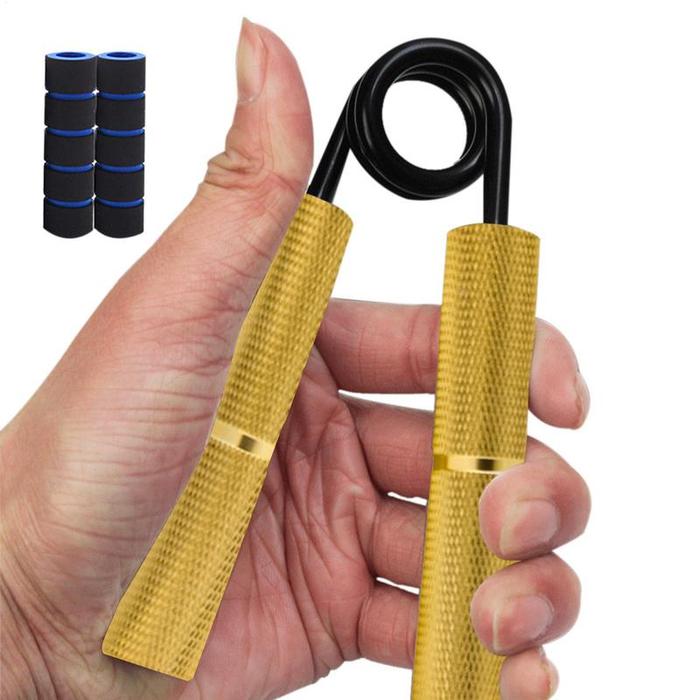 Hand Gripper Strengthener Hand Gripper Aluminum Alloy Grip Strengthener Multi-functional Forearm Exe