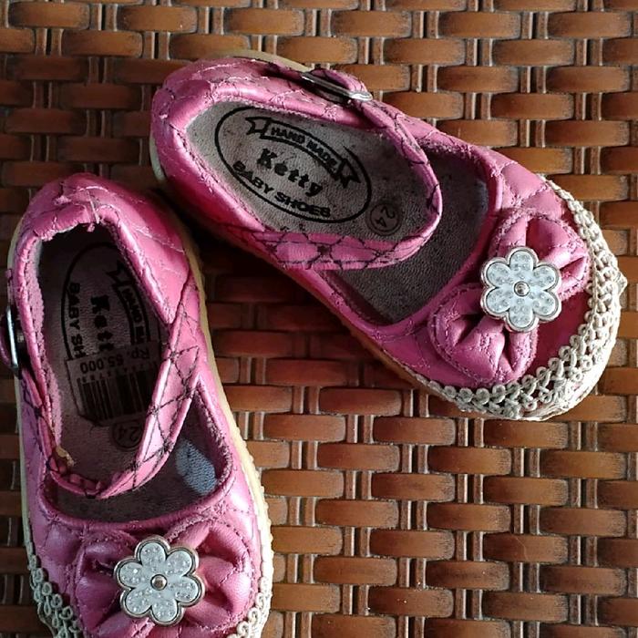 SEPATU PANSUS ANAK PEREMPUAN PINK LUCU