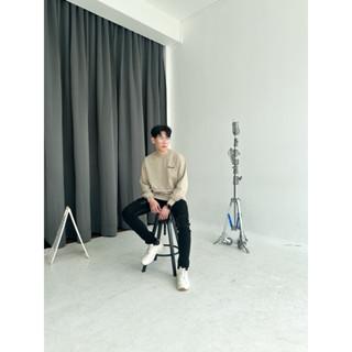 Branche Oversize Crewneck Basic Warmtaupe