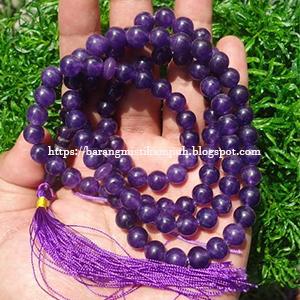 Tasbih Kecubung Ungu Khodam 1000 Malaikat