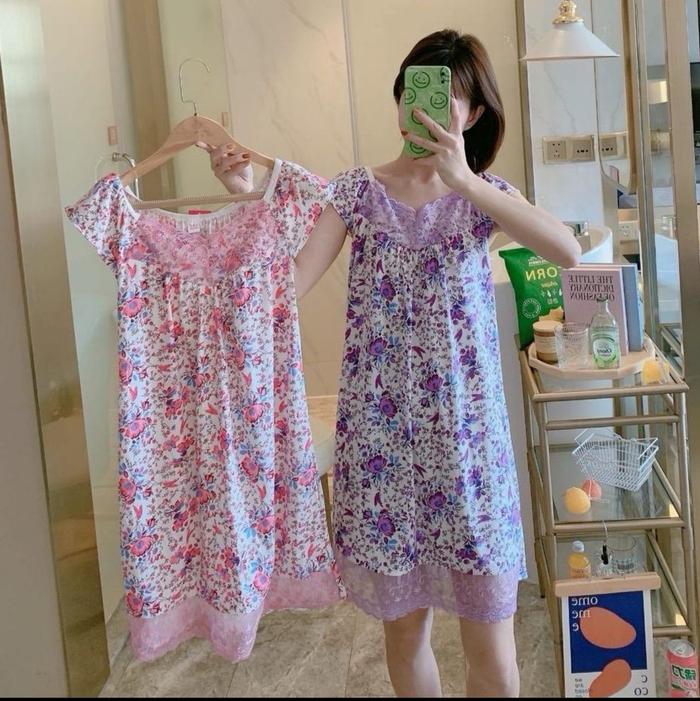 Baju tidur random piyama tidur liwenyan daster