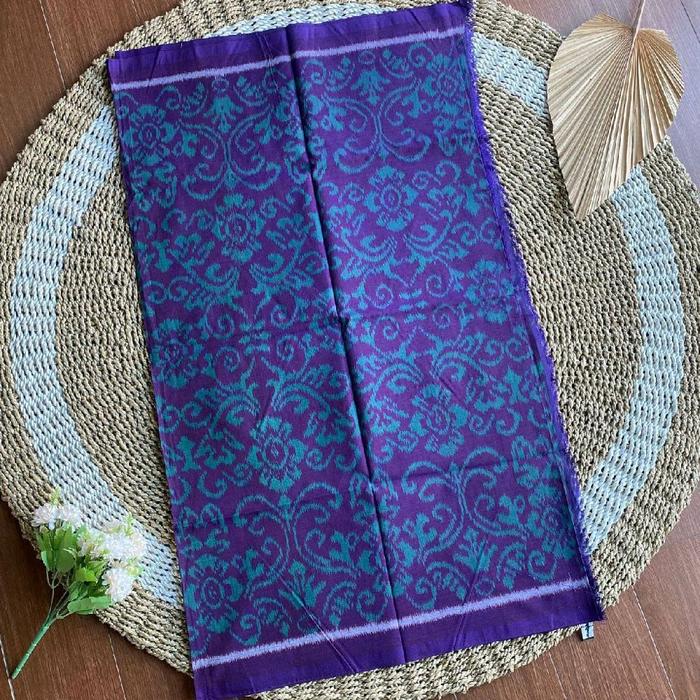 Endek Bali Motif Warna Ungu