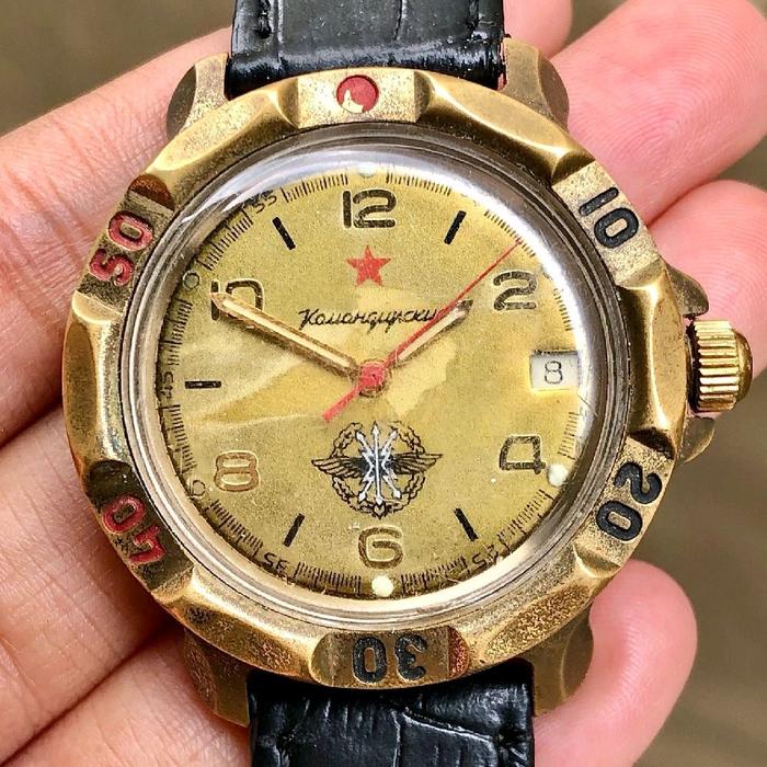 Vintage Vostok Komandirskie Soviet