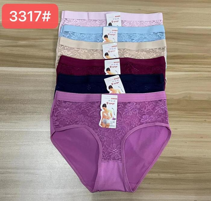 6PCS CD TRANSPARAN DEPAN BAHAN KATUN PREMIUM TERLARIS