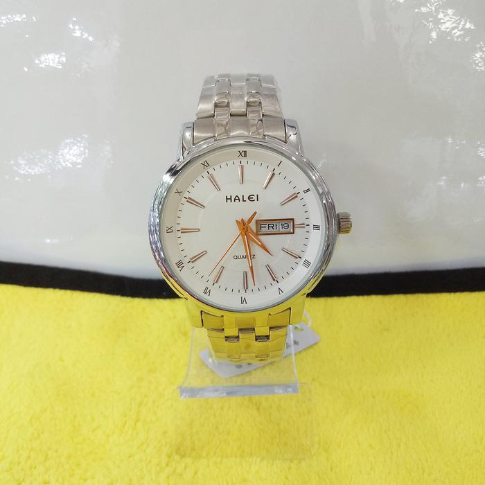 Jam Tangan Tali Rantai Halei Pria