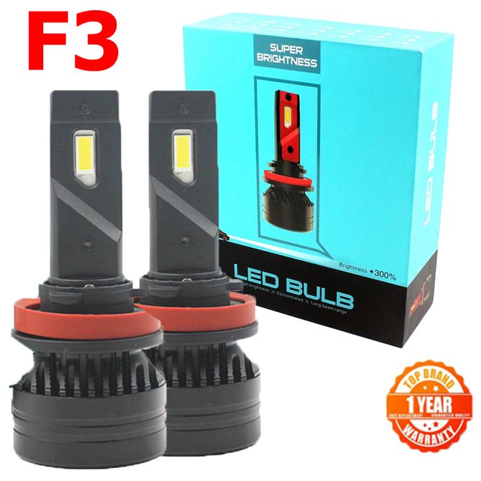 Rockeybright F3 10000lm H4 led headlight H7 H8 H9 H11 car headlamp H4