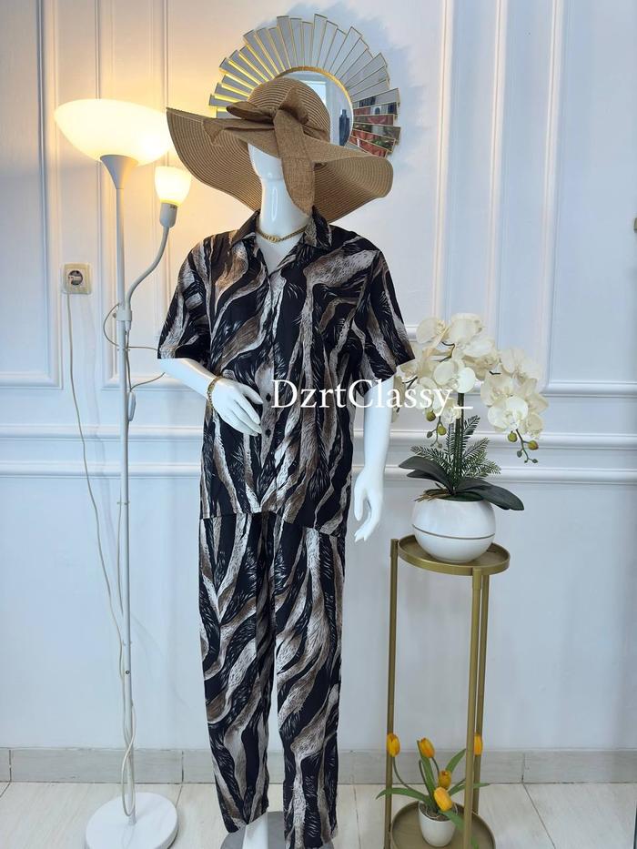 One set Dzrtclassy_ / Setelan wanita kekinian / One set wanita kekinian / wanita celana pendek / Set