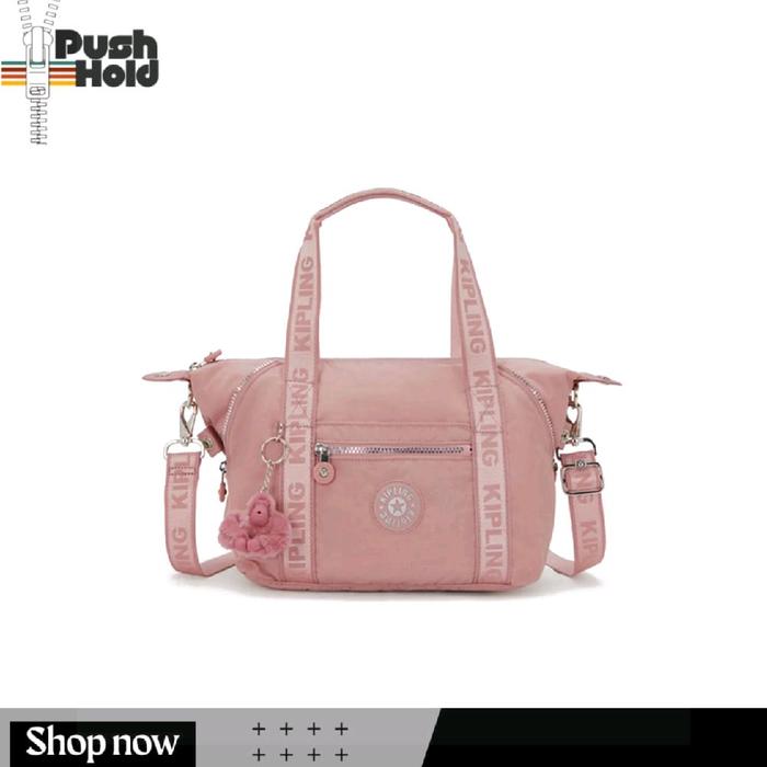 Tas Sling Bag Wanita Original Kipling Art Mini Ladie's Hadbag Tas Selempang - Glorious Pink