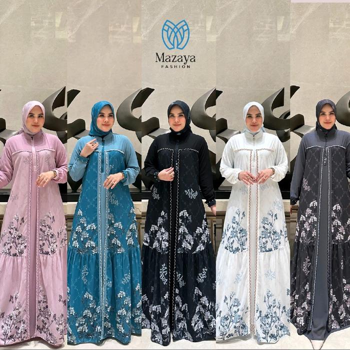 GAMIS INAYAH JASMINE SET HIJAB by MAZAYA