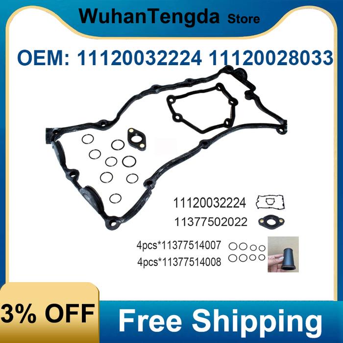 11120032224 11120028033 Cylinder Head Valve Cover Gasket