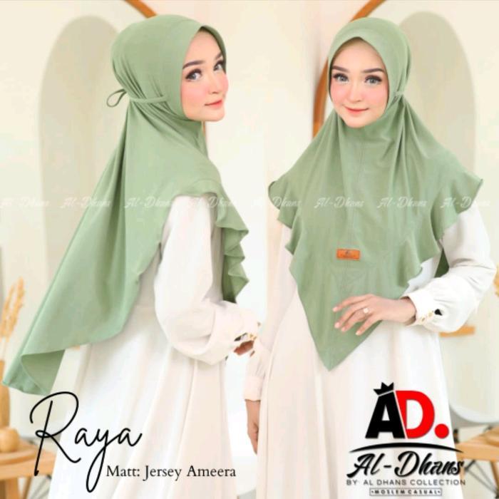 Jilbab Pad Rempel Tali Raya ORI Al - Dhans