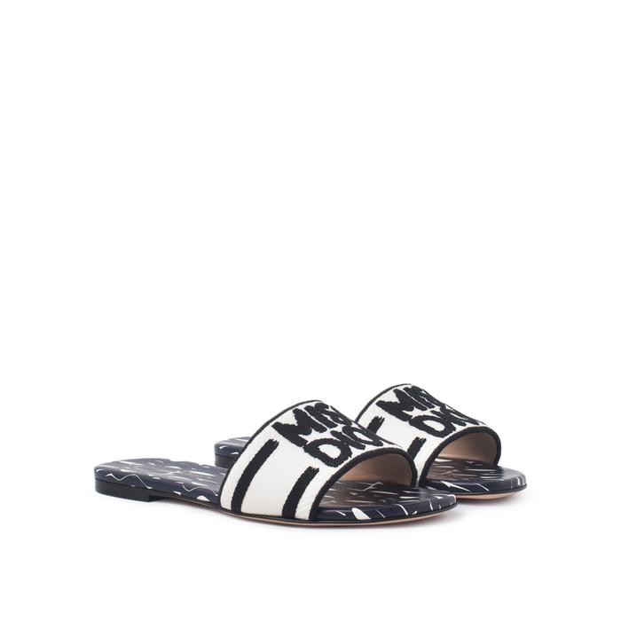 Bonsoir Dway slide with miss dior all over motif