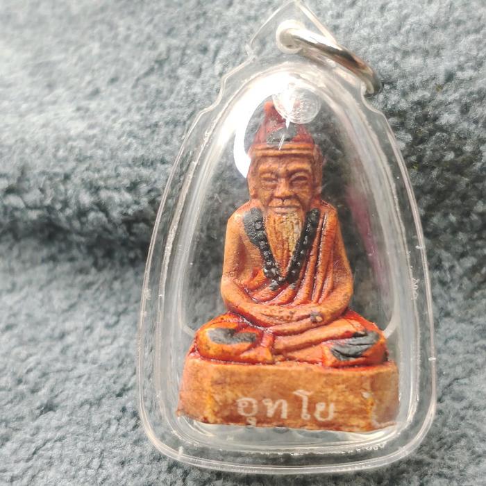 Phra Lersi Ruesi Ong Khao Bleesing  Ajarn Uthai 2558 Ajahn Thai Amulet