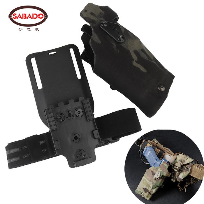Tactical 6354DO Holster For Glock G17 With X300 X300U Light Automatic