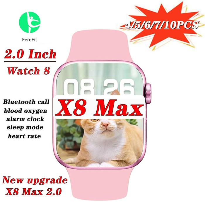 VIP X8 MAX Smart Watch Women Men Series 8 2.0 Inches HD IWO
