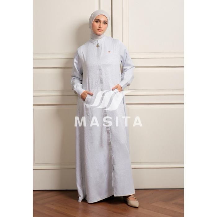 Masita Zumaira Gamis Dress Wanita Muslimah Elegan dengan Desain Modern dan Nyaman untuk Dipakai Seha