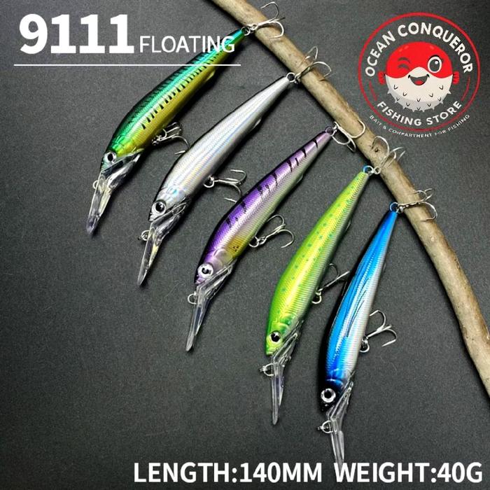 UMPAN TROLLING 40GR - 14CM FLOATING 9111 [UMHP67]