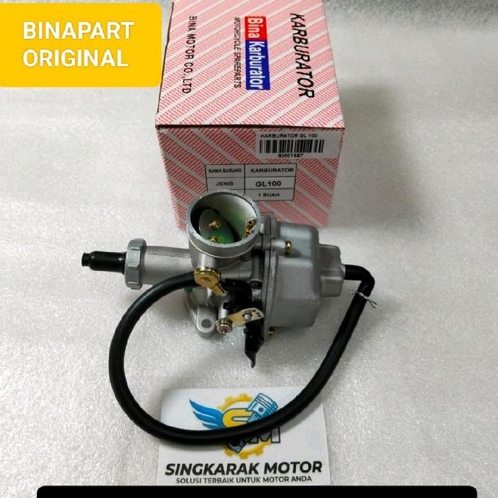 KARBURATOR CARBURATOR KOMPLIT ASSY HONDA GL 100 GL100 CB 100KARBU KUALITAS SUPER Motorcycle BINAPART