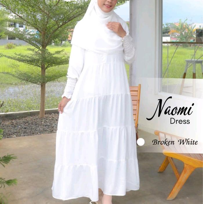 Naomi Dress Ori Sada Hijab // Gamis Dewasa Murah Lembut